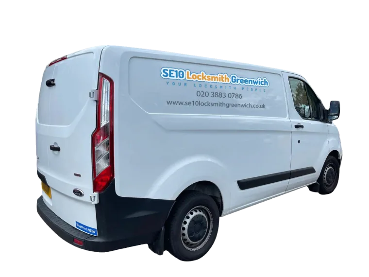 SE10 Locksmith Greenwich van